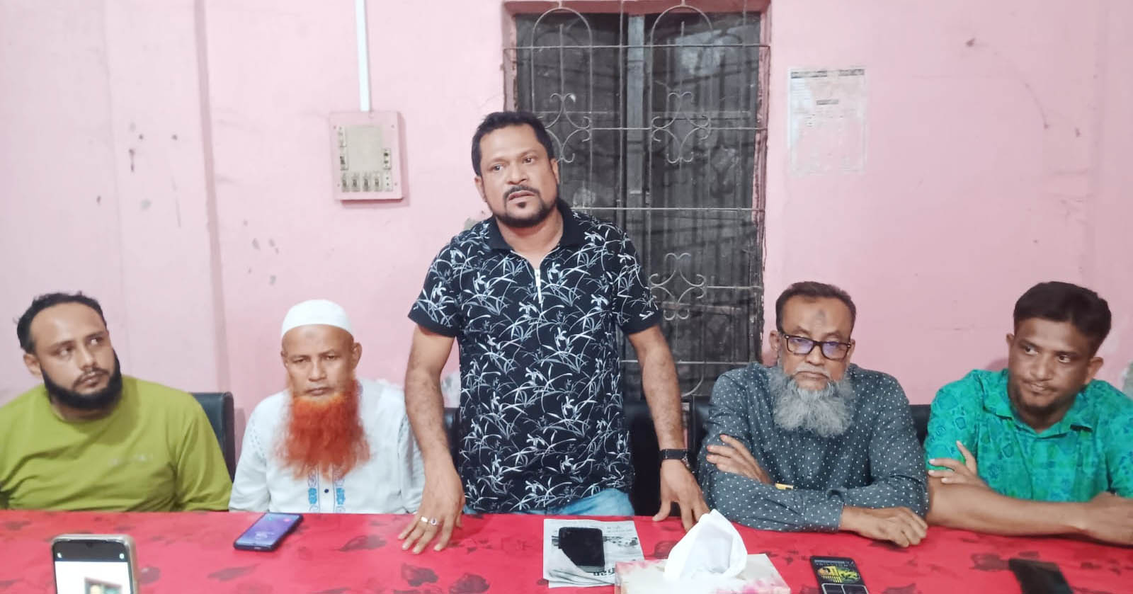 সাংবাদিকদের সাথে নুর মোহাম্মদ মতবিনিময় সভা