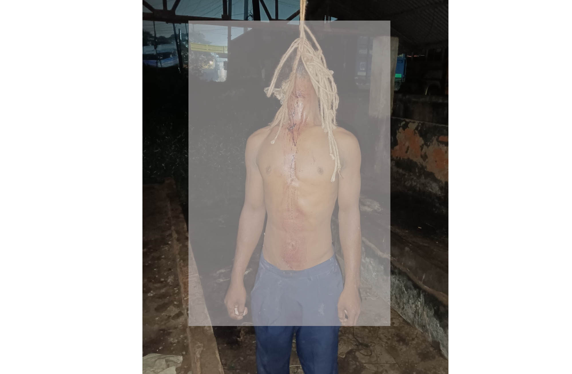 অজ্ঞাত যুবকের রক্তাক্ত মরদেহ উদ্ধার