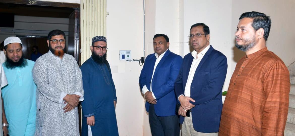 নোবিপ্রবিতে ডিজিটাল অ্যাটেনডেন্স সিস্টেমের উদ্বোধন