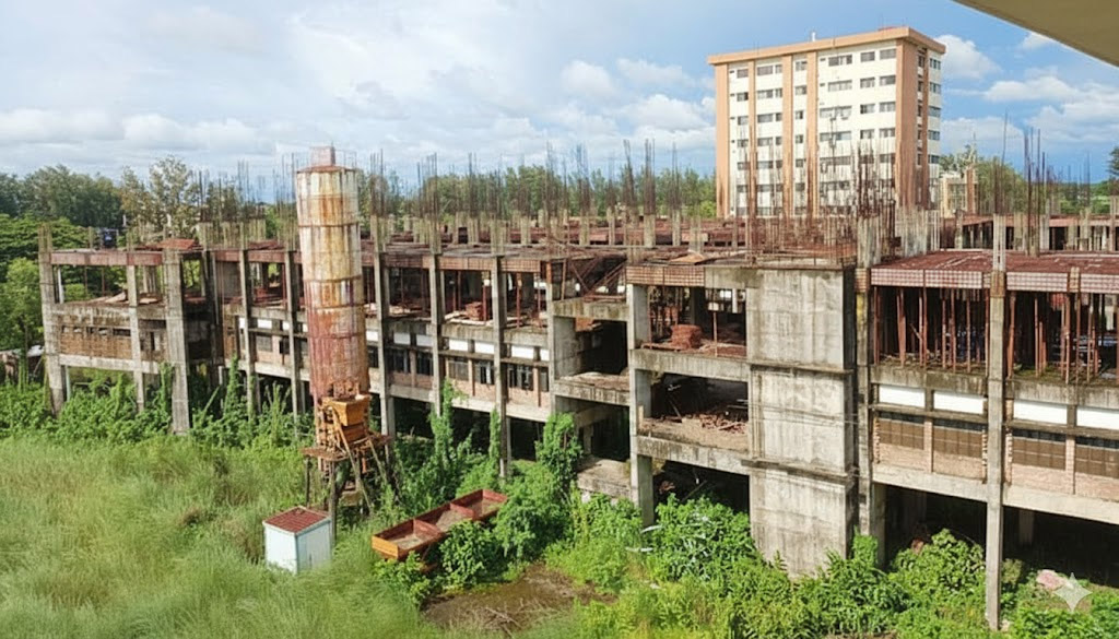 বদলে যাবে নোবিপ্রবির চিত্র একাডেমিক ভবন-৩ নির্মাণে গতি