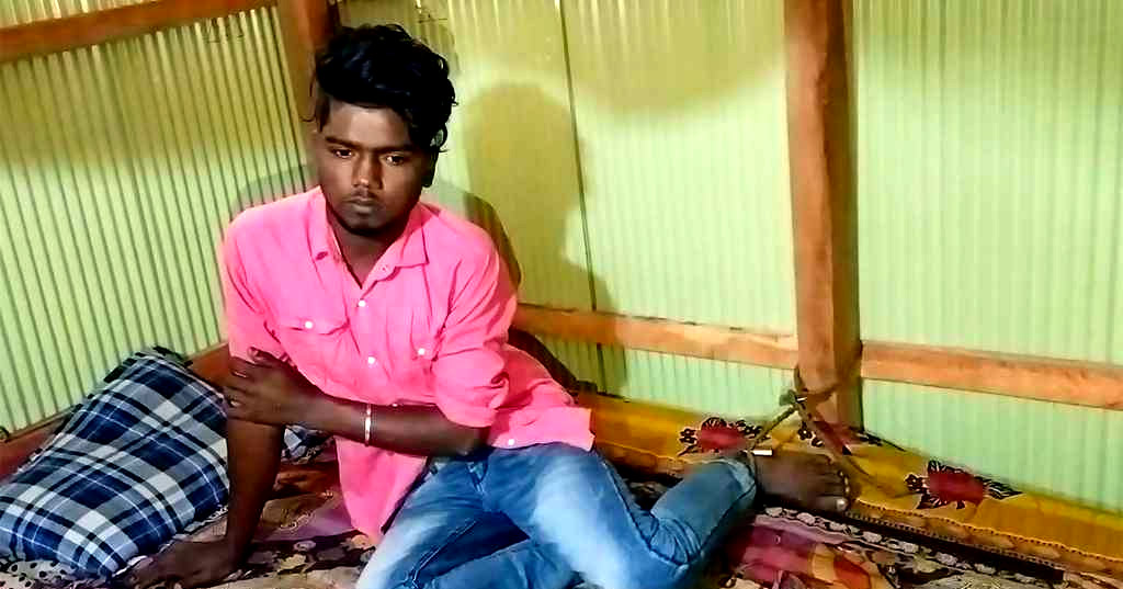 তৃতীয় বিয়ে করায় স্বামীকে শিকলে বেঁধে রাখলেন স্ত্রী