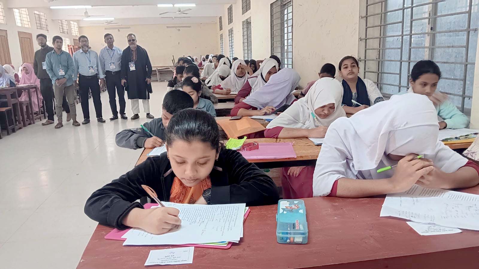 সেনবাগে জেএএফ ফাউন্ডেশন মেধাবৃত্তি পরীক্ষা অনুষ্ঠিত