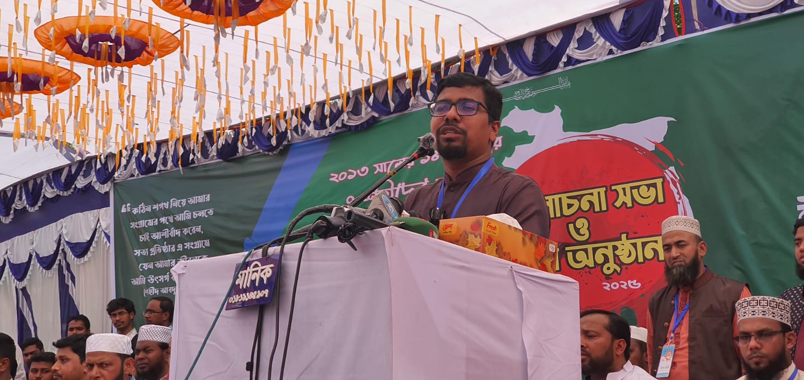 হাদিকে গুপ্ত বাহিনী, নিষিদ্ধ বাহিনী হামলা করেছে-শিবির সেক্রেটারির