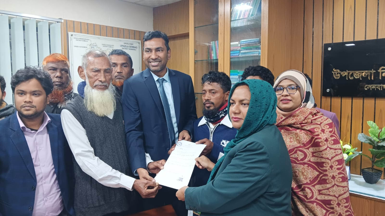 নোয়াখালী-২ আসনে এনসিপি প্রার্থী সুলতান মুহাম্মদ জাকারিয়ার মনোনয়নপত্র দাখিল