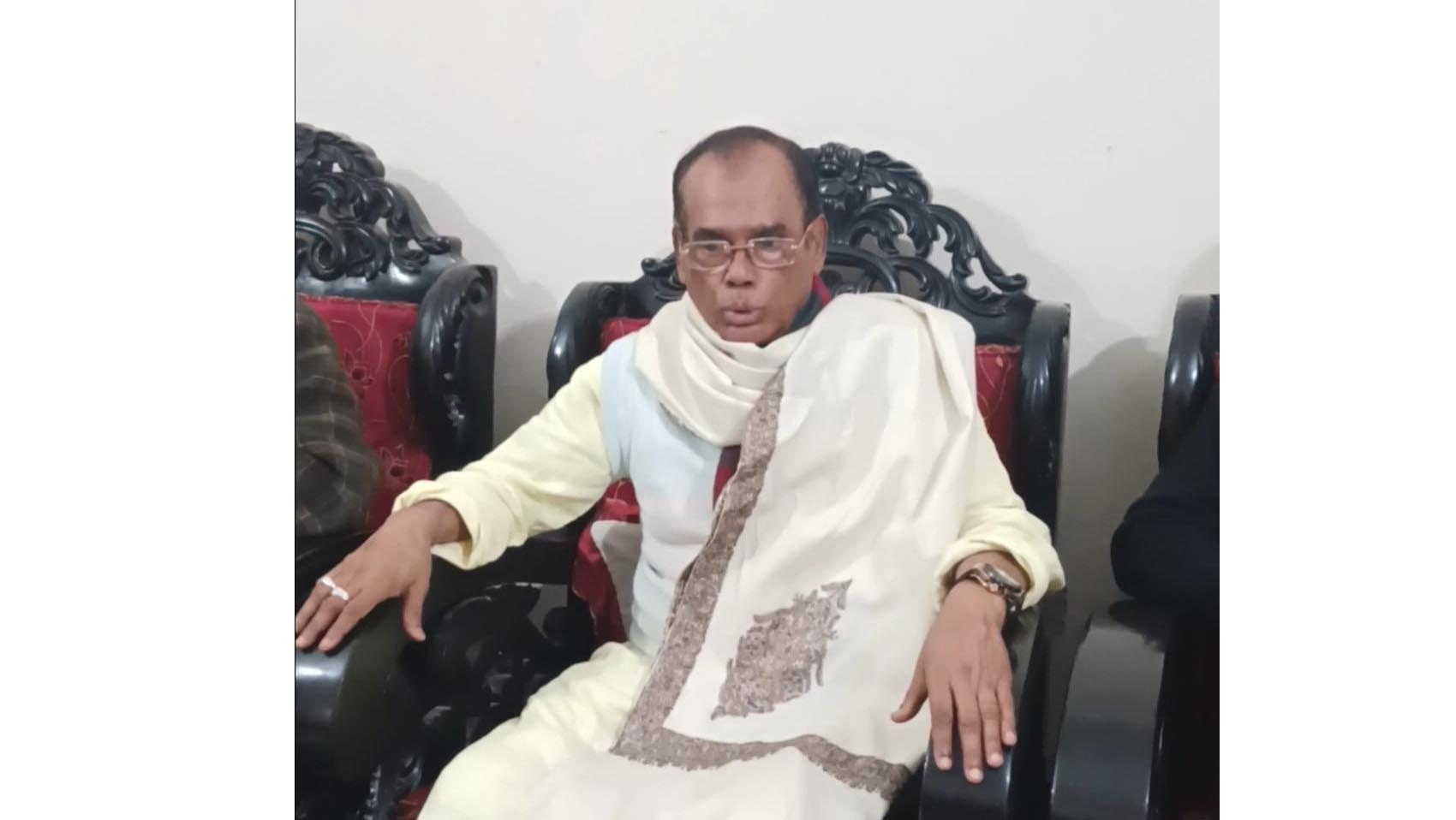 ধানের শীষের পক্ষে কাজ করার ঘোষণা দিলেন তোফাজ্জল হোসেন মানিক