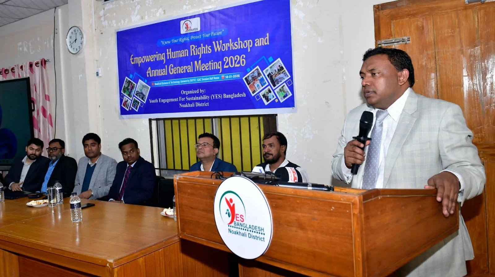 নোবিপ্রবিতে গণভোট সচেতনতা বিষয়ক কর্মশালা