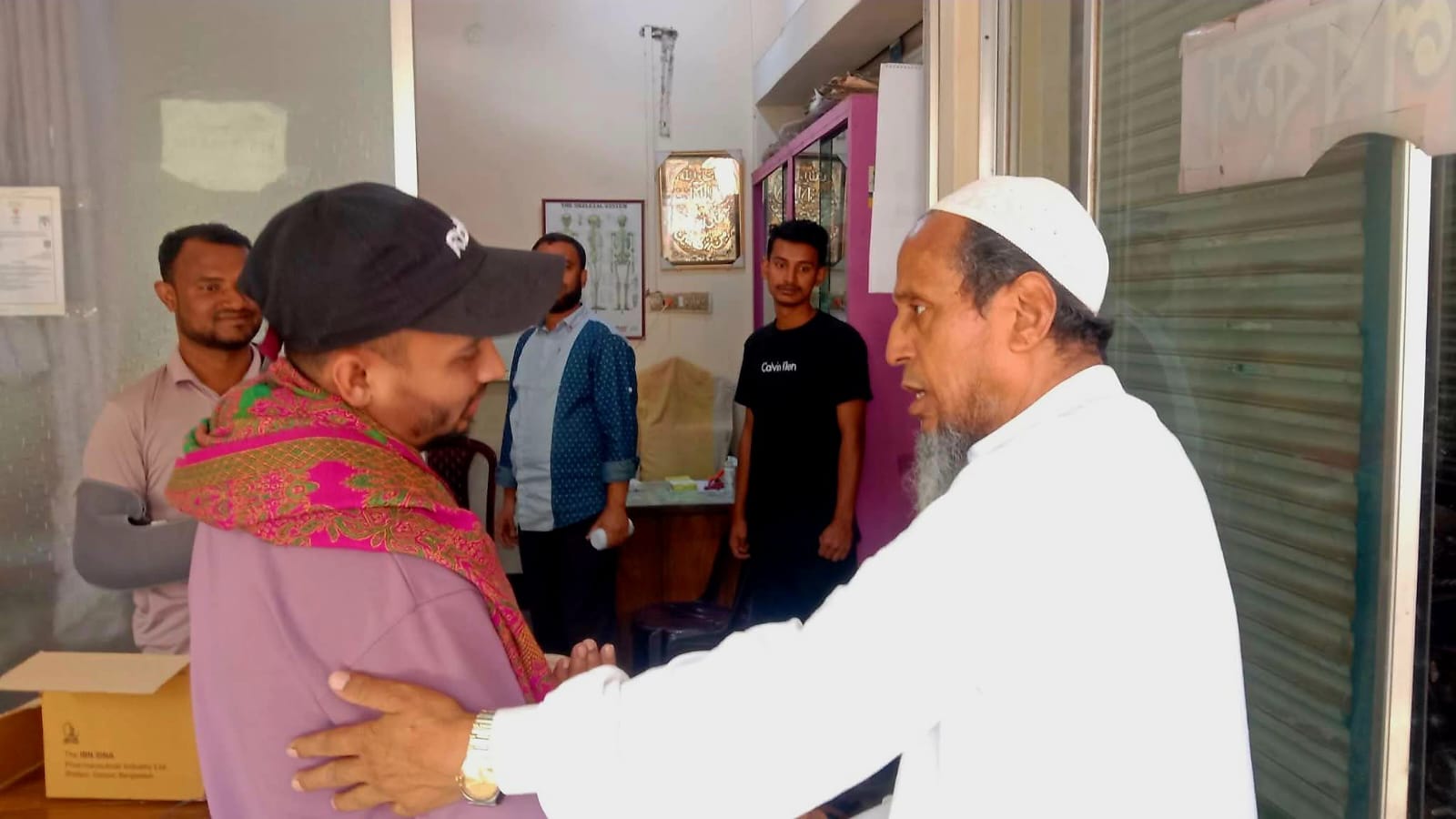 নোয়াখালী -২ আসনে স্বতন্ত্র প্রার্থী কাজী মফিজুর রহমানের গণসংযোগ  