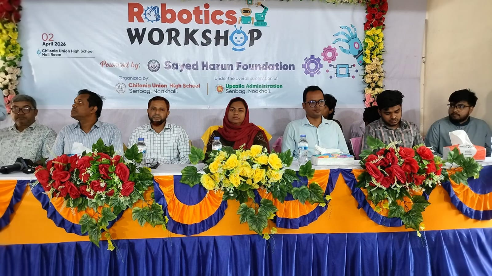 সেনবাগে সৈয়দ হারুন ফাউন্ডেশনের উদ্যোগে রোবোটিক্স ওয়ার্কসপ অনুষ্ঠিত 