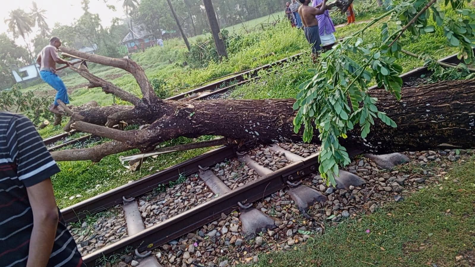 দেড় ঘণ্টা পর নোয়াখালী-ঢাকা ট্রেন চলাচল স্বাভাবিক